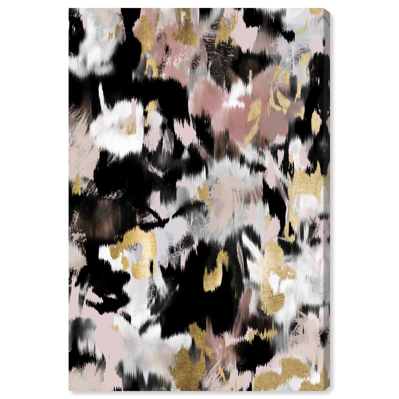 Wynwood Studio Abstract Binatta Pink and Light Pink Modern & Contemporary Wall Art Canvas Print
