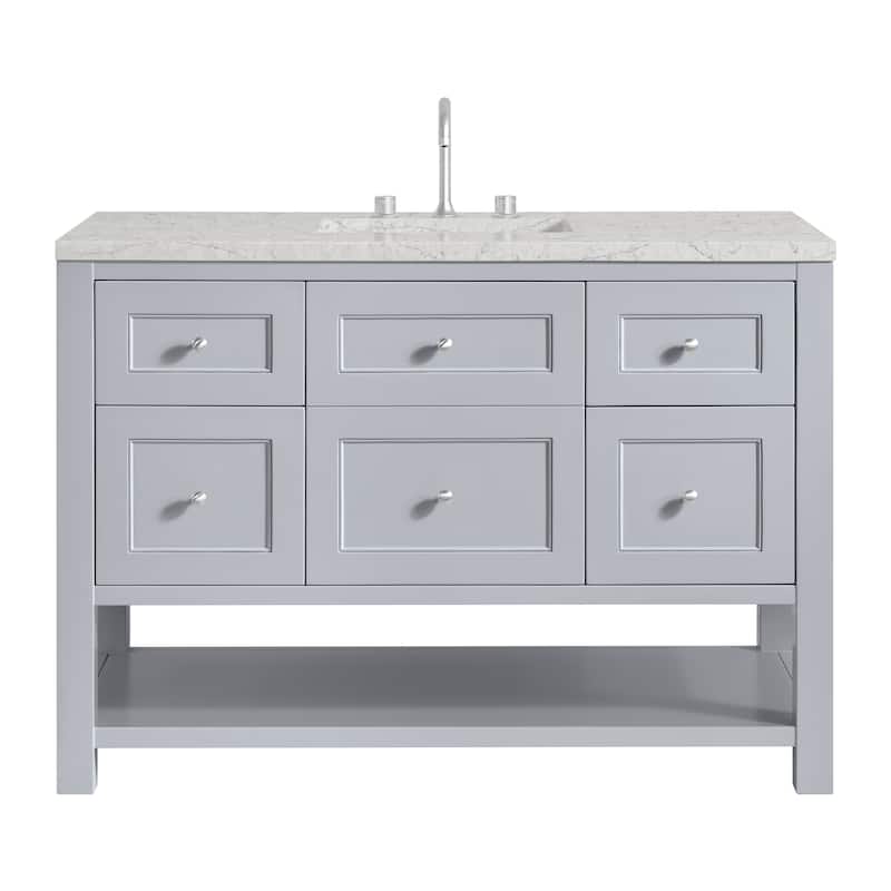 Breckenridge 48" Single Vanity, Serenity Blue - 48