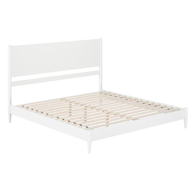 Pasadena Solid Wood Low Profile Platform Bed