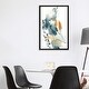 preview thumbnail 9 of 13, iCanvas "Abstract In Blue And Terracotta" by Sophie Rodionov Framed