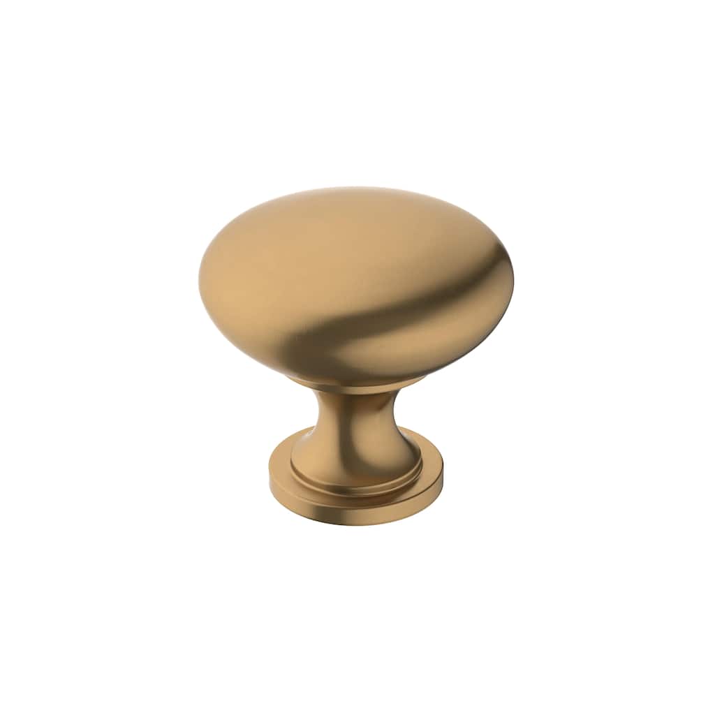 Edona 1-1/4 in (32 mm) Diameter Champagne Bronze Cabinet Knob - 1.25