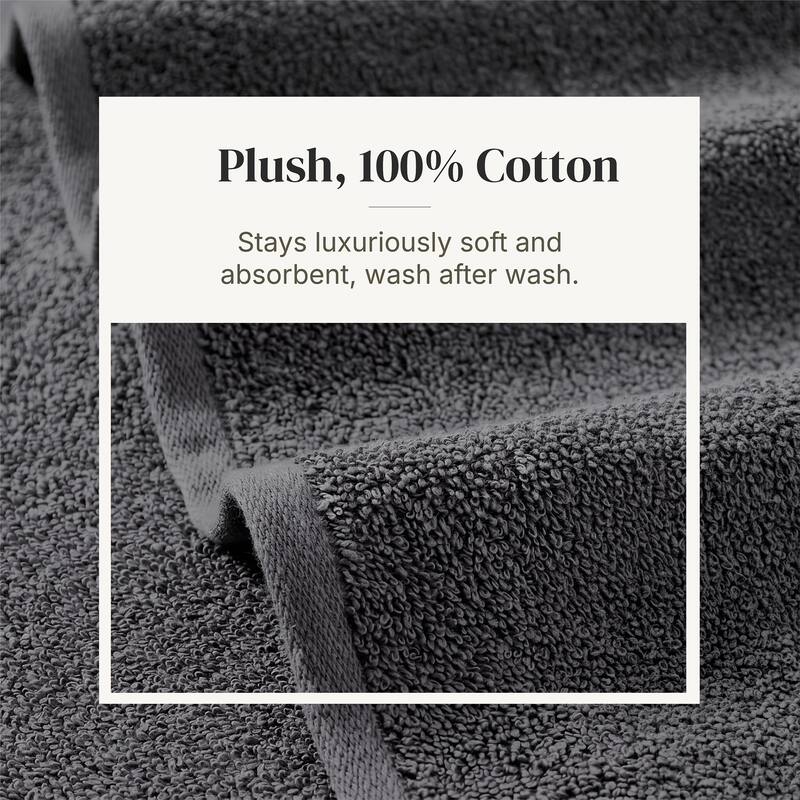 Modern Threads Pax 6-Piece Yarn Dyed 100-Percent Cotton Towel Set
