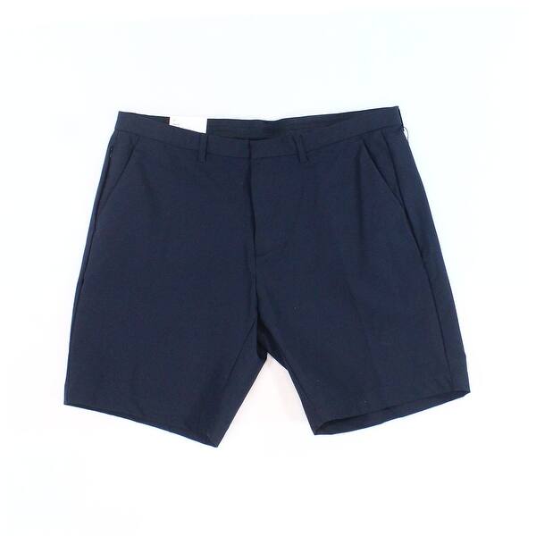 Shop Calvin Klein Blue Men S Size 38 Slim Fit Chino Stretch Shorts