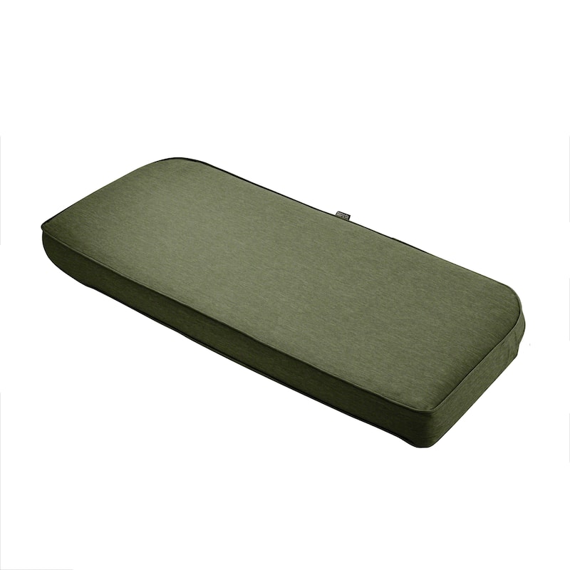 Classic Accessories Montlake FadeSafe Water-Repellent Outdoor Bench Cushion, 41"W x 18"D x 3"T