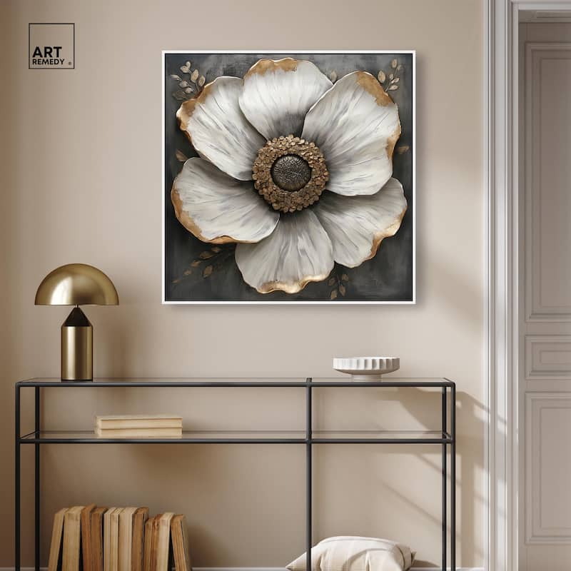 Sculpted Sepals I Canvas by Art Remedy