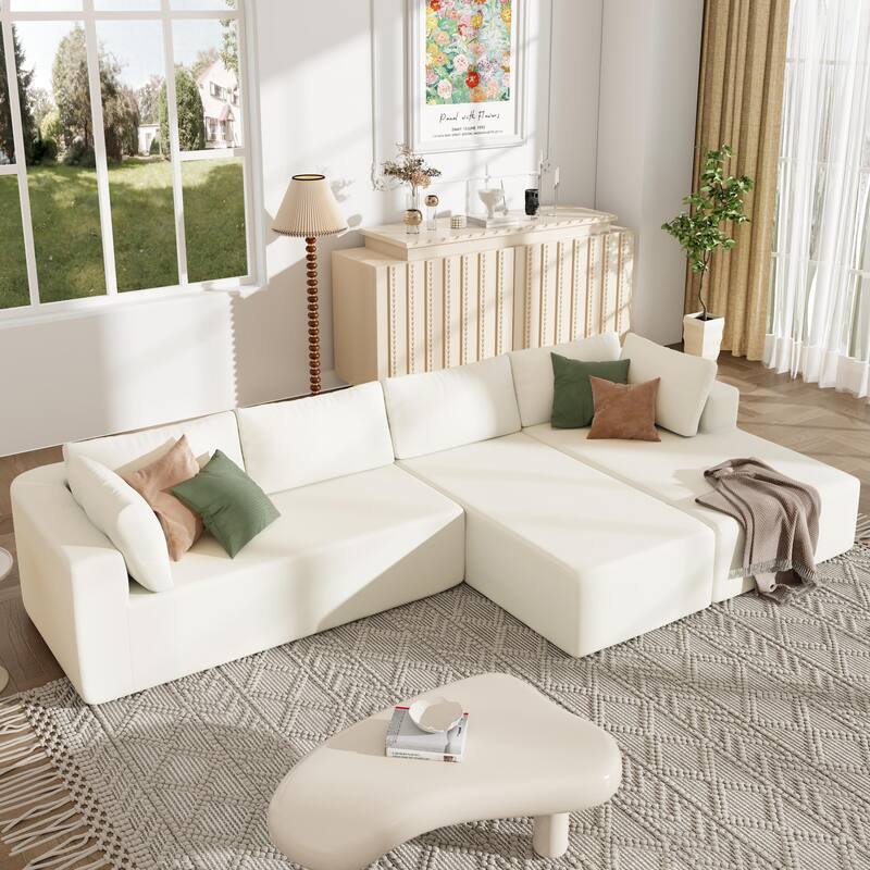Modern Large Modular Sectional Sofa for Living Room Bedroom