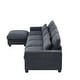 preview thumbnail 6 of 16, Merax Convertible Sofa Couch with Reversible Chaise