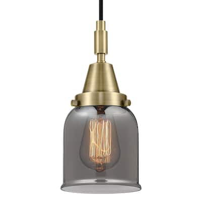Innovations Lighting 447-1P-G53 Bell 5" Wide Mini Pendant with Light