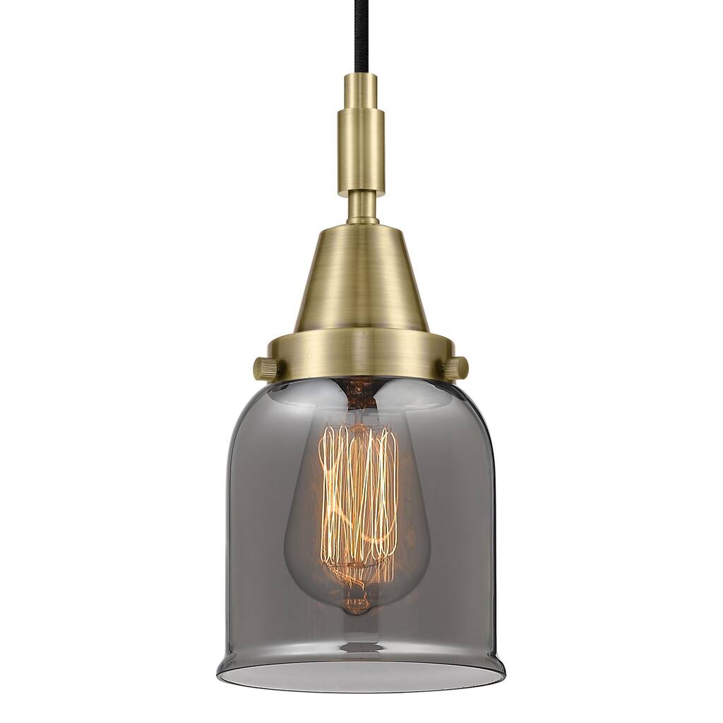 Innovations Lighting 447-1P-G53 Bell 5" Wide Mini Pendant with Light
