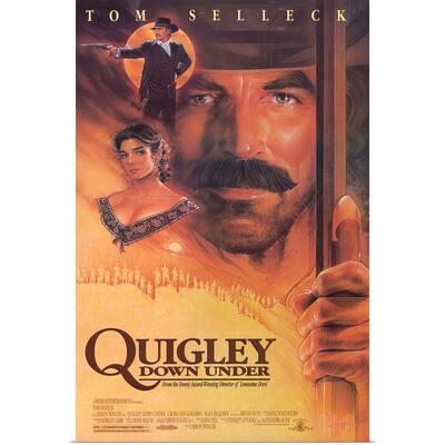 "Quigley Down Under (1990)" Poster Print