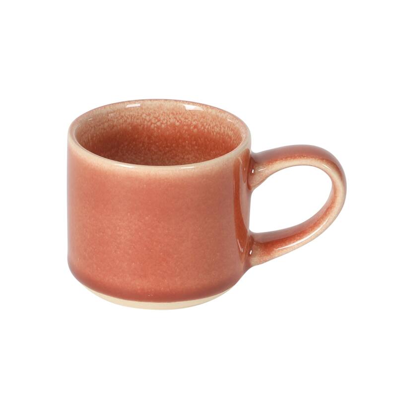 Mr. Coffee Espresso Whims 6 Piece 4 OZ Reactive Glaze Espresso Cup Set