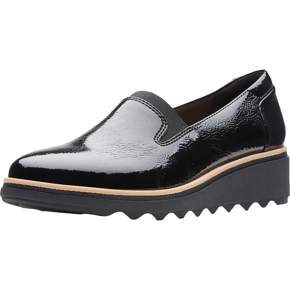 blue clarks clogs womens