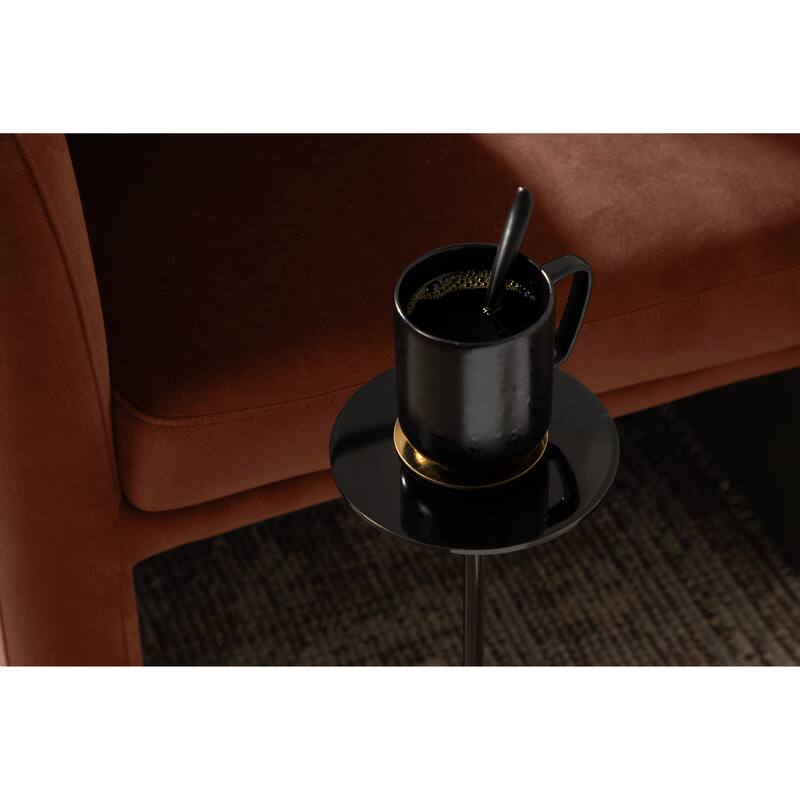 Kate and Laurel Hersi Metal Drink Table