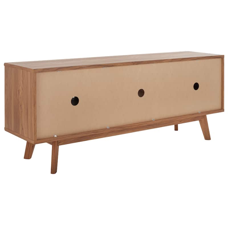 SAFAVIEH Alatar 3-Drawer Entertainment TV Media Stand (65" Flatscreen TV) - 58.7 in. x 15.2 in. x 23.9 in.
