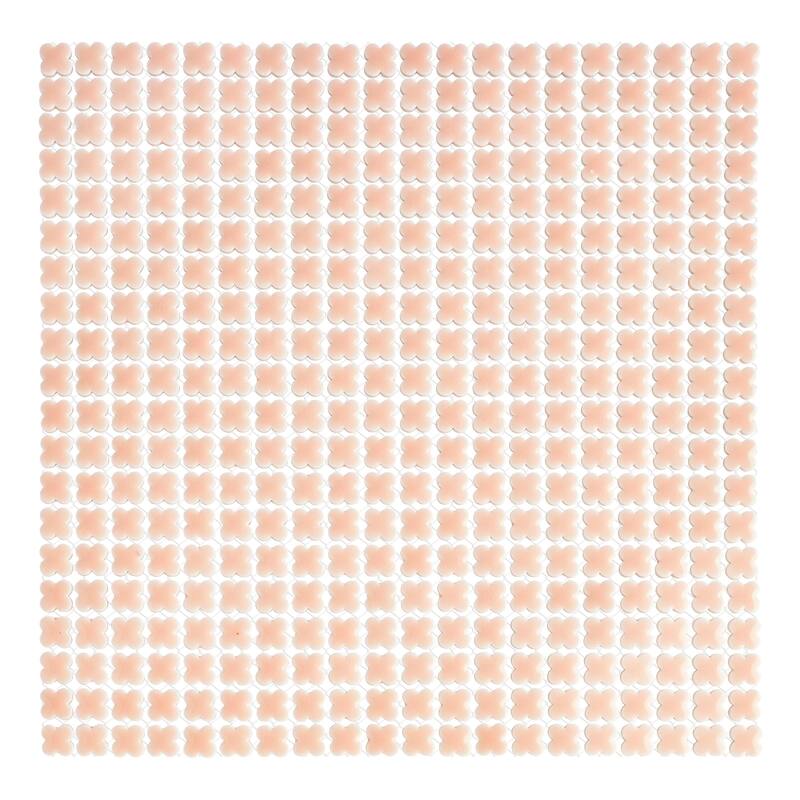 Merola Tile Fioretti Glossy Pink 12" x 12" Porcelain Floor and Wall Tile