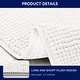 preview thumbnail 65 of 83, Subrtex Chenille Soft Rugs Super Water Absorbing Shower Mats