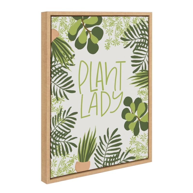 Kate and Laurel Sylvie Lady Canvas by Jenn Van Wyk