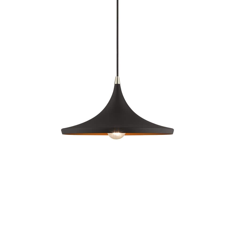 Livex Lighting Single Light 14" Wide Pendant