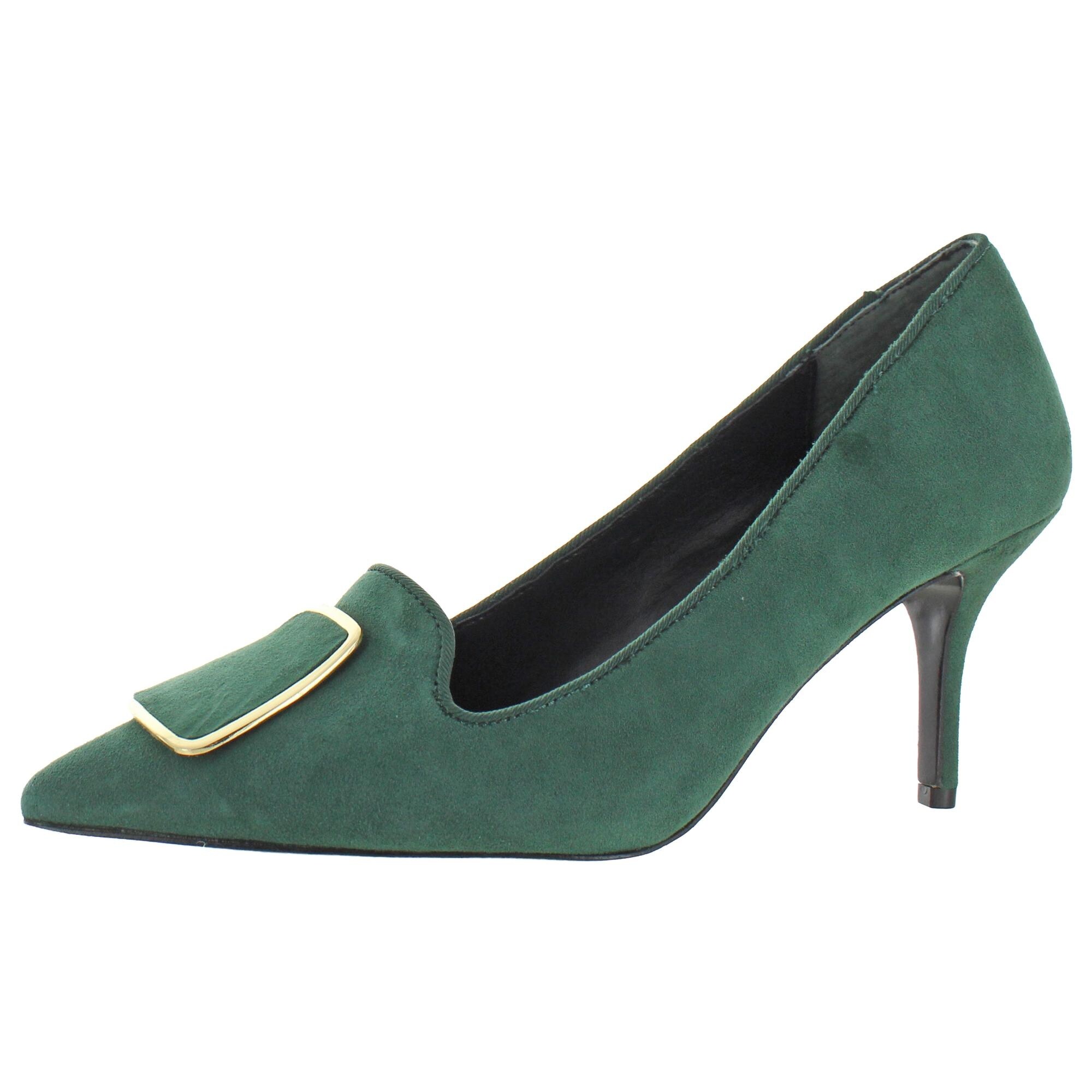 hunter green pumps shoes