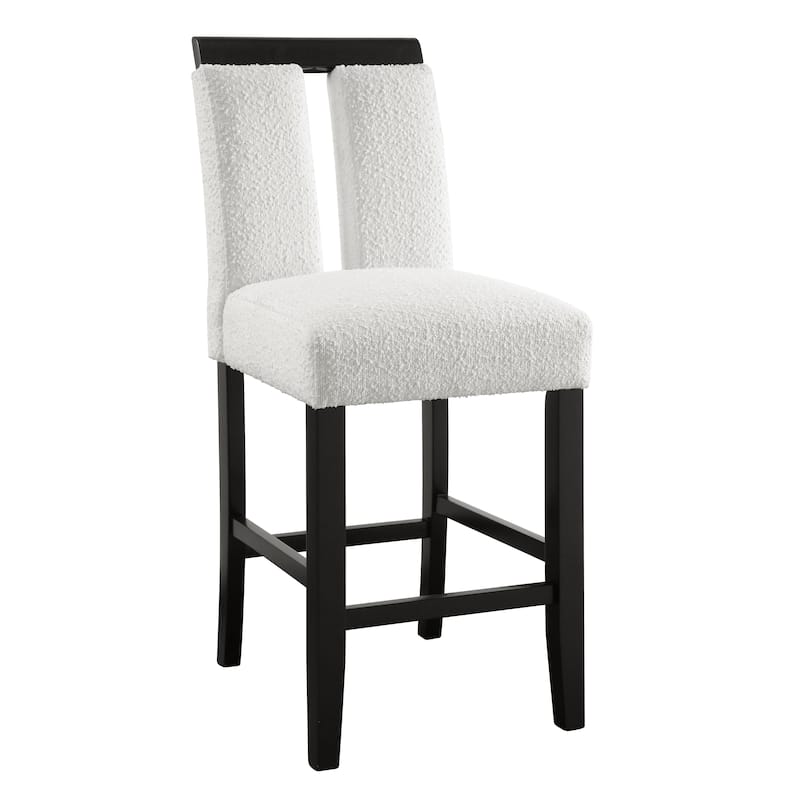 Strick & Bolton Lange Modern Upholstered Counter Height Chair (Set of 2)