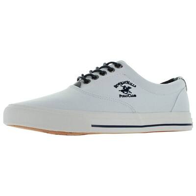 Shop Beverly Hills Polo Club Men S Canvas Fashion Boat Shoes Sneakers Overstock 15648385