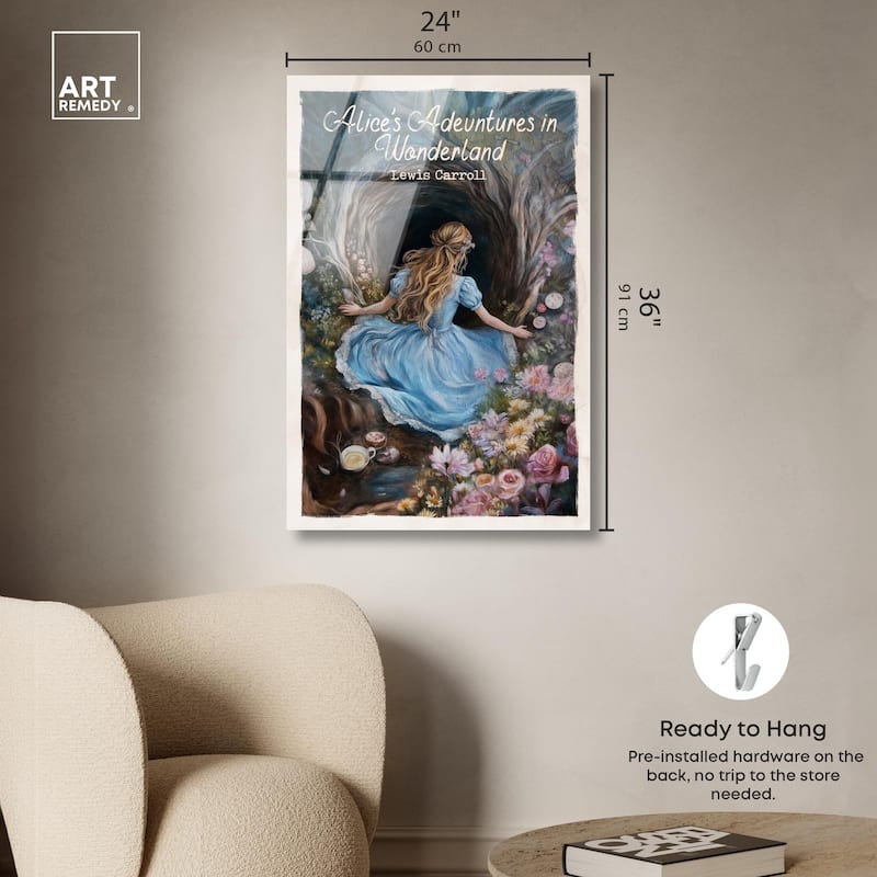 Alice Classic Acrylic by Art Remedy, Ready to Hang