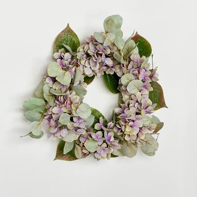 16" Hydrangea Wreath - 16