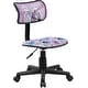 preview thumbnail 1 of 4, Disney Frozen 2 Adjustable Swivel Mesh Rolling Desk Chair - Multi