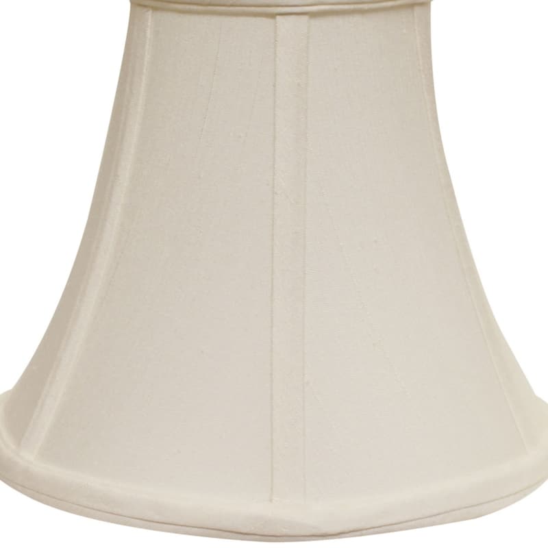 Bell Softback Lampshade with Washer Fitter, Antique White