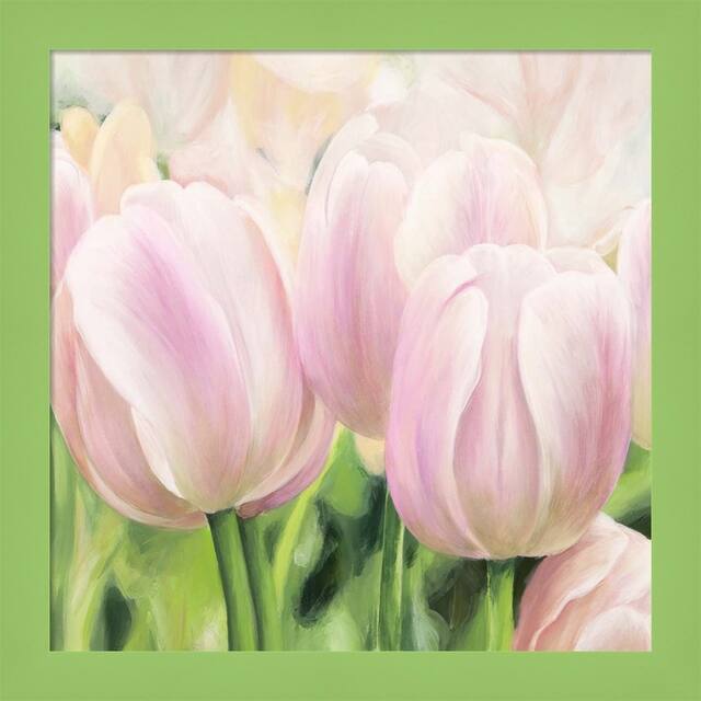 Luca Villa 'Primavera II' Framed Art