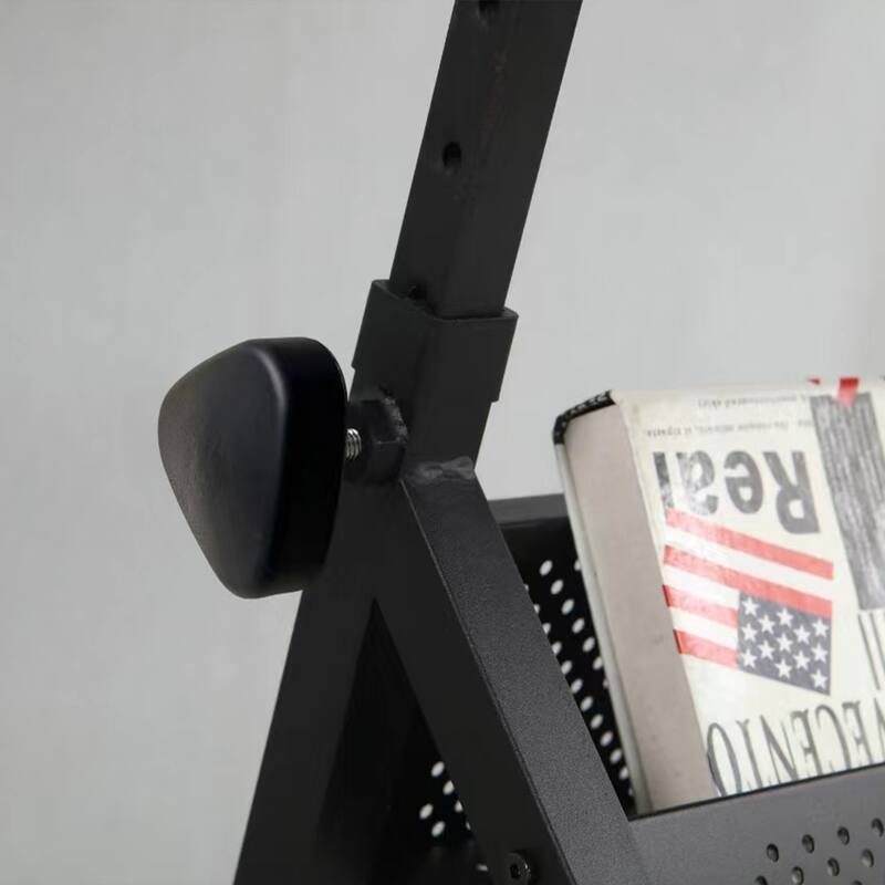 Anmytek Black Adjustable Drawing Drafting Table Desk with 2 Drawers and Stool for Home Office School