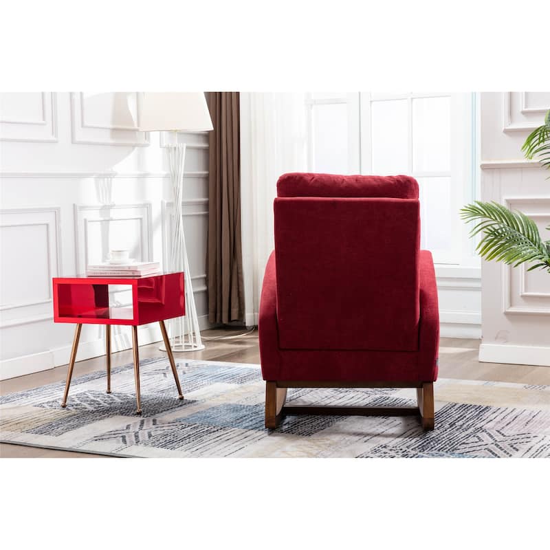 Modern Fabric Rocking Chair