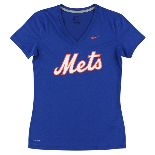 Shop Nike Womens New York Mets V Neck Legend Wordmark ...