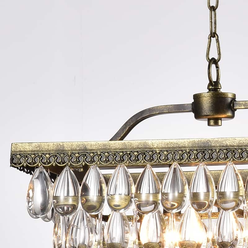 Hemera 4-light Crystal Chandelier