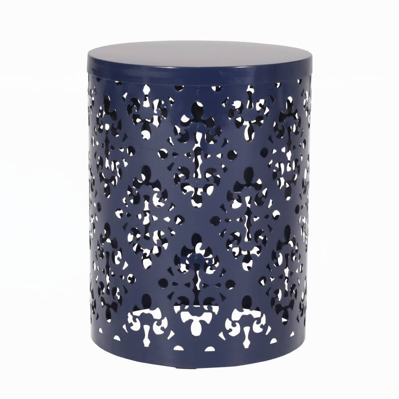Outdoor Metal end Table -Large