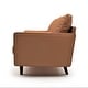preview thumbnail 16 of 19, US Pride Faux Leather Mid-century Modern Sofa