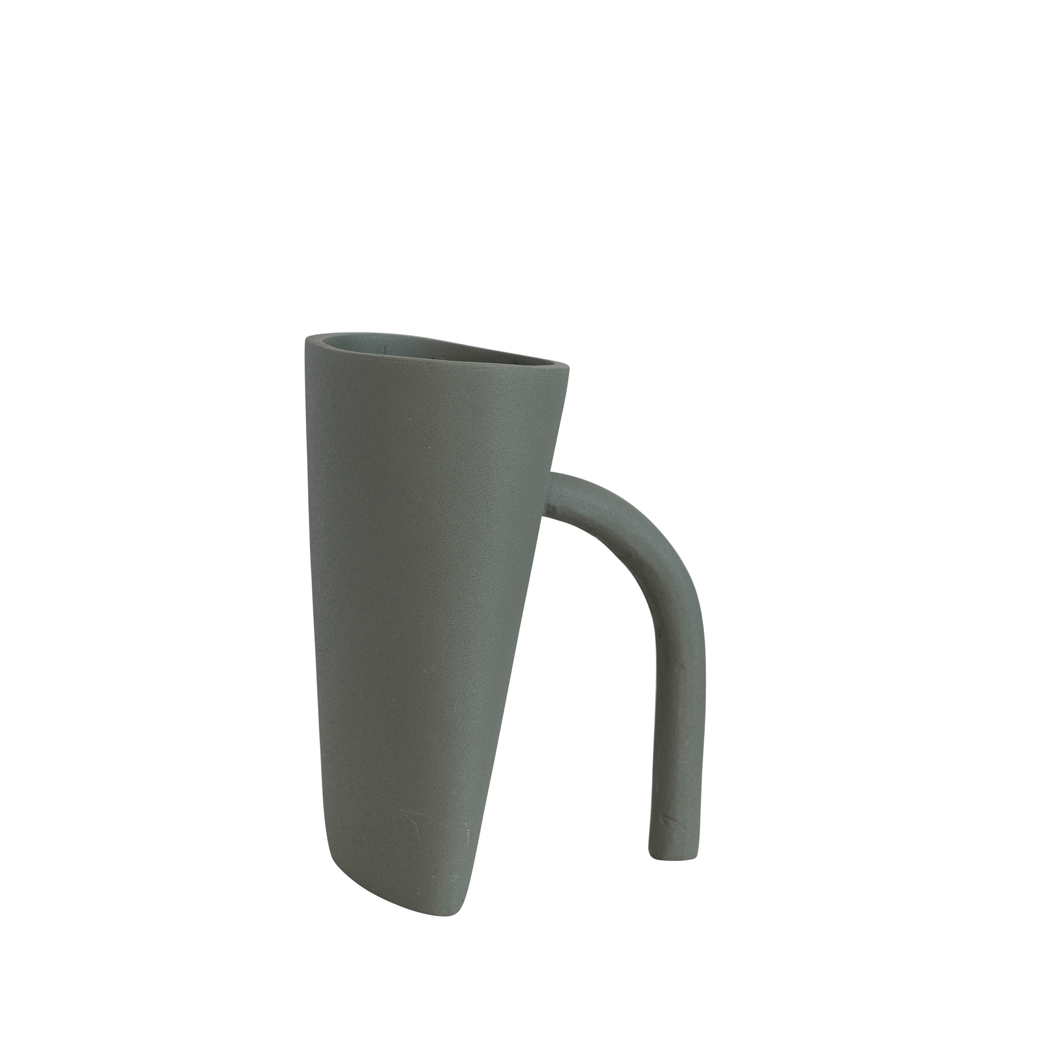 Textured Metal Vase
