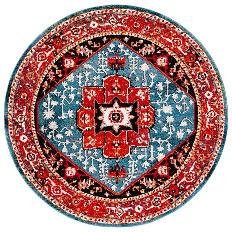 SAFAVIEH Vintage Hamadan Rinako Traditional Oriental Medallion Rug