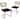 Yaheetech 2PCS Faux leather Dining Chairs Weave Kitchen Chairs With Rattan Back - N/A