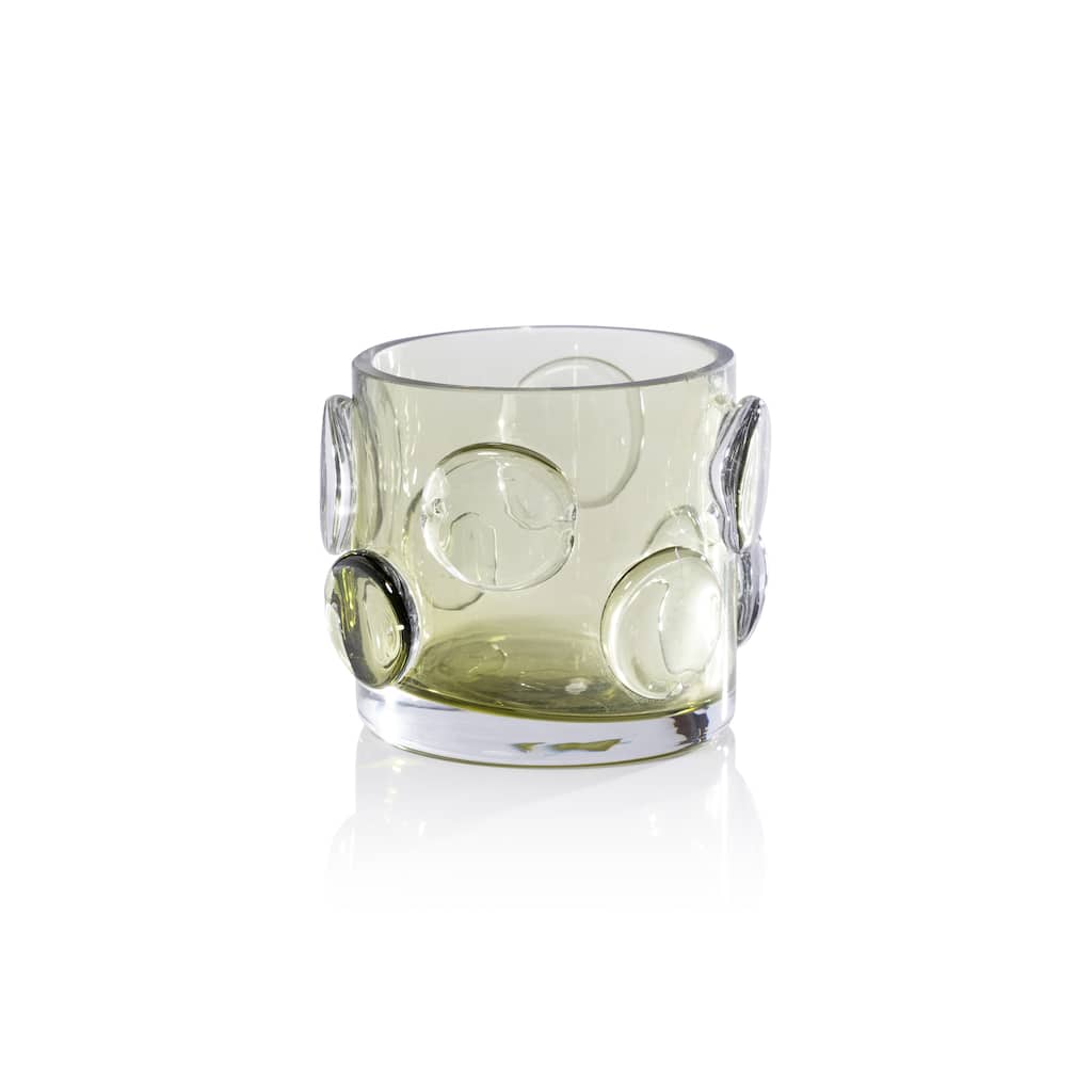 Celeste Glass Candle Holder