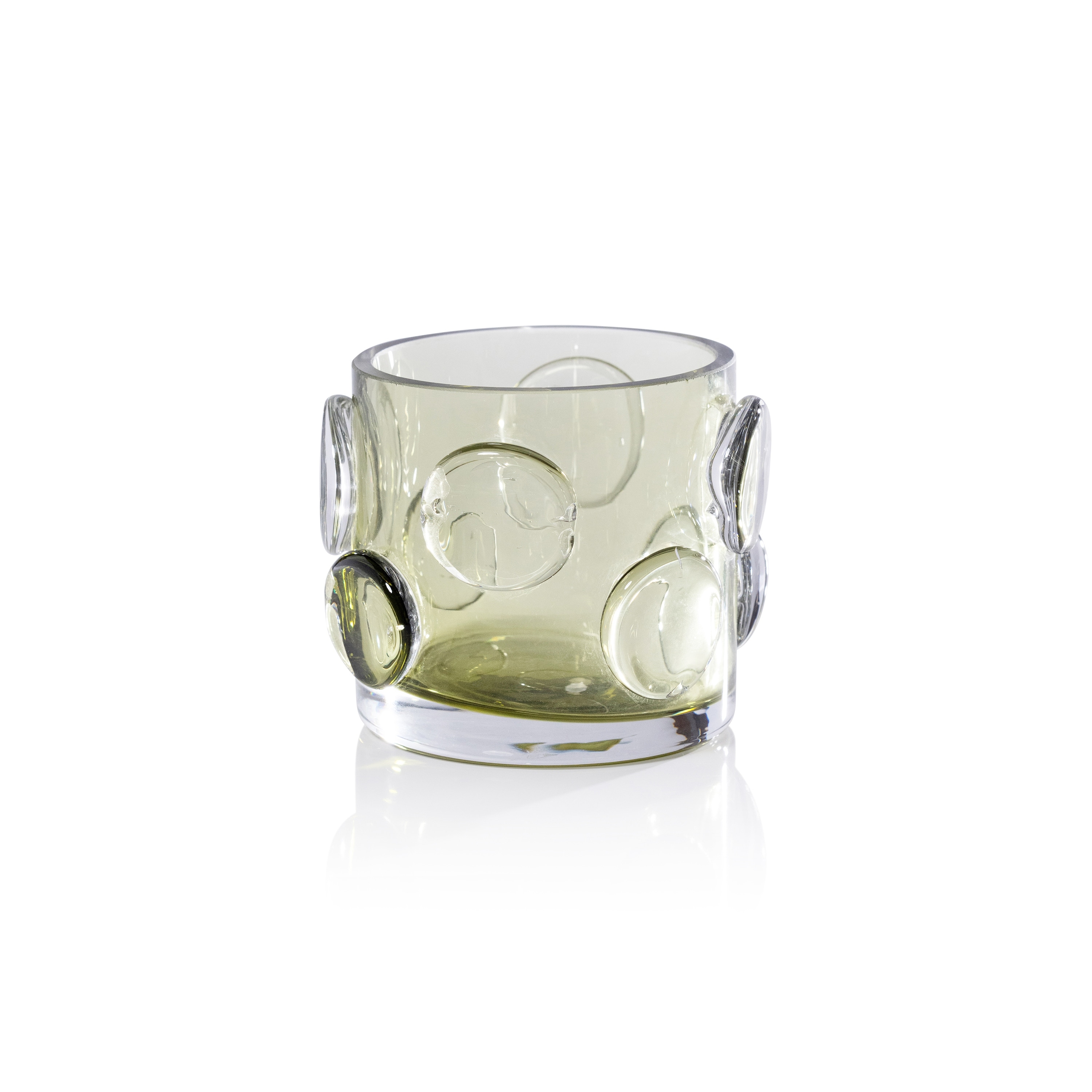 Celeste Glass Candle Holder