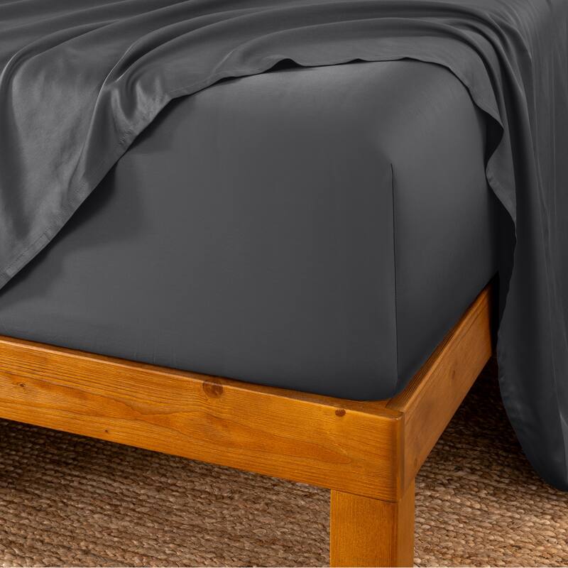 Bare Home Rayon from Bamboo Fitted Sheet