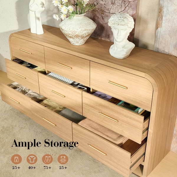 Modern 9-Drawer Dresser - 63" Luxury Storage System - On Sale - Bed Bath & Beyond - 43385316 Modern 9-Drawer Dresser - 63" Luxury Storage System - On Sale - Bed Bath & Beyond - 43385316
