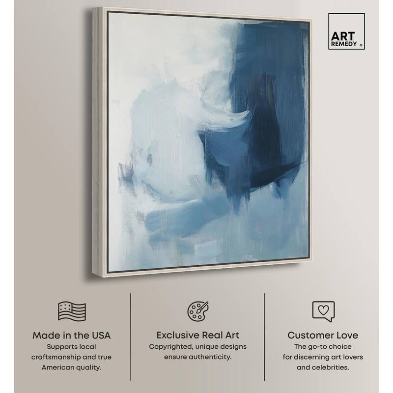 Glacial Reflections II Canvas by Art Remedy
