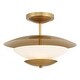 preview thumbnail 1 of 4, Minka Lavery 3943 Solara 3 Light 19" Wide Semi-Flush Ceiling Fixture