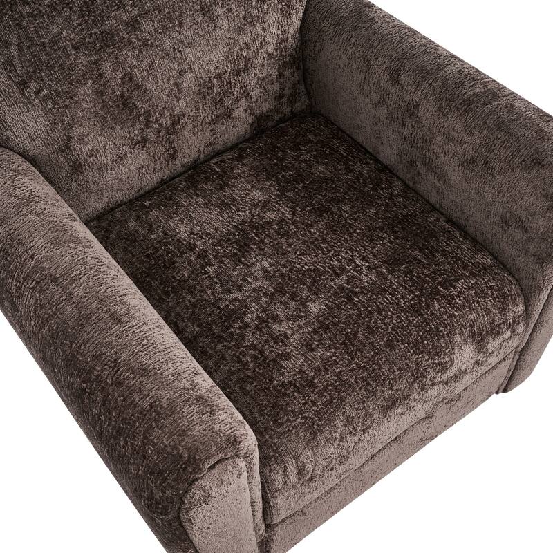 Christopher Knight Home - Rapallo Modern Upholstered Accent Chair with Plush Fabric Seat