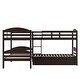 preview thumbnail 20 of 40, Wonderful Design Twin L-Shaped Bunk bed with Trundle