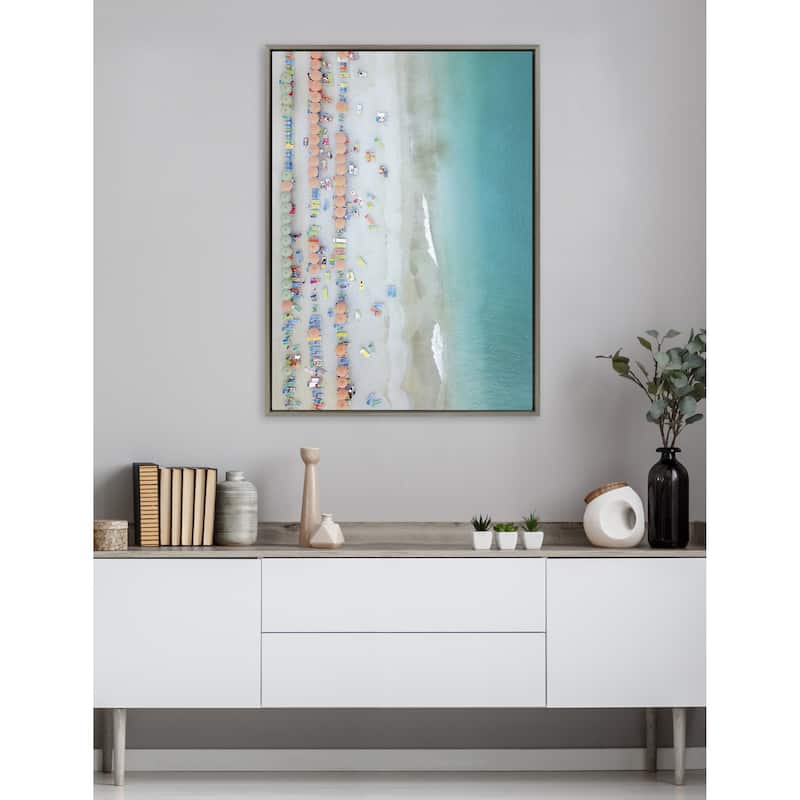 Kate and Laurel Sylvie Monterosso 6 Framed Canvas by Rachel Bolgov