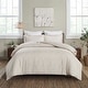preview thumbnail 25 of 34, Superior Melange Flannel Cotton Two-Toned Brushed Duvet Cover Set