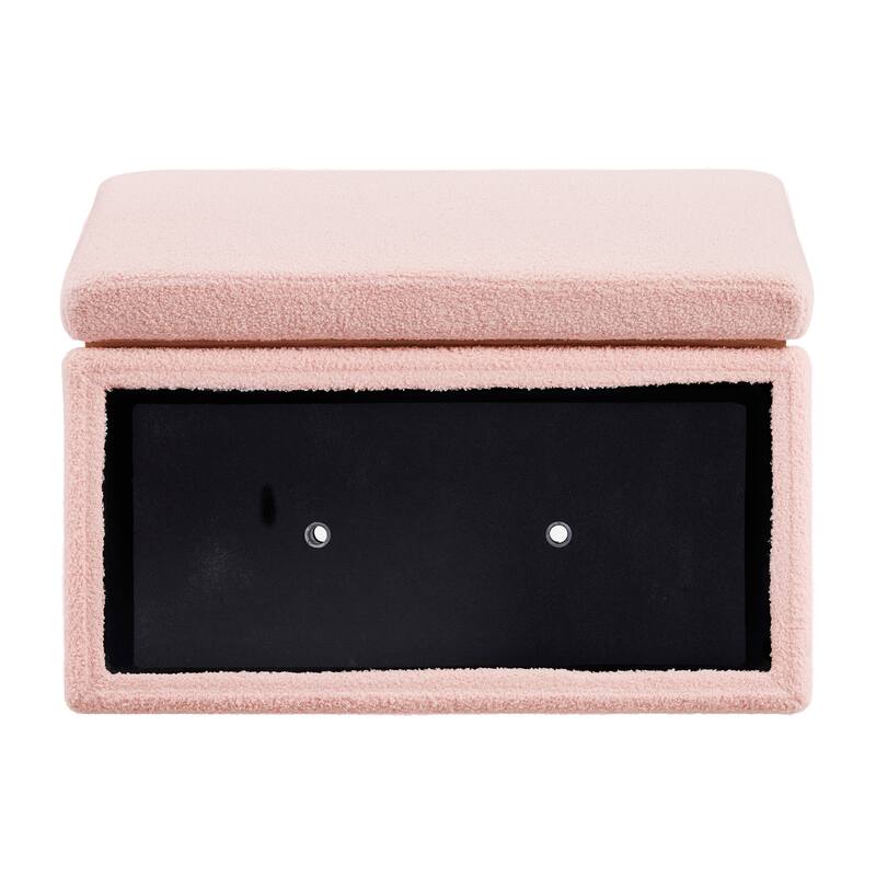 Rue Sherpa Rectangle Storage Ottoman